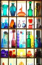 Load image into Gallery viewer, COLORED GLASS BOTTLES