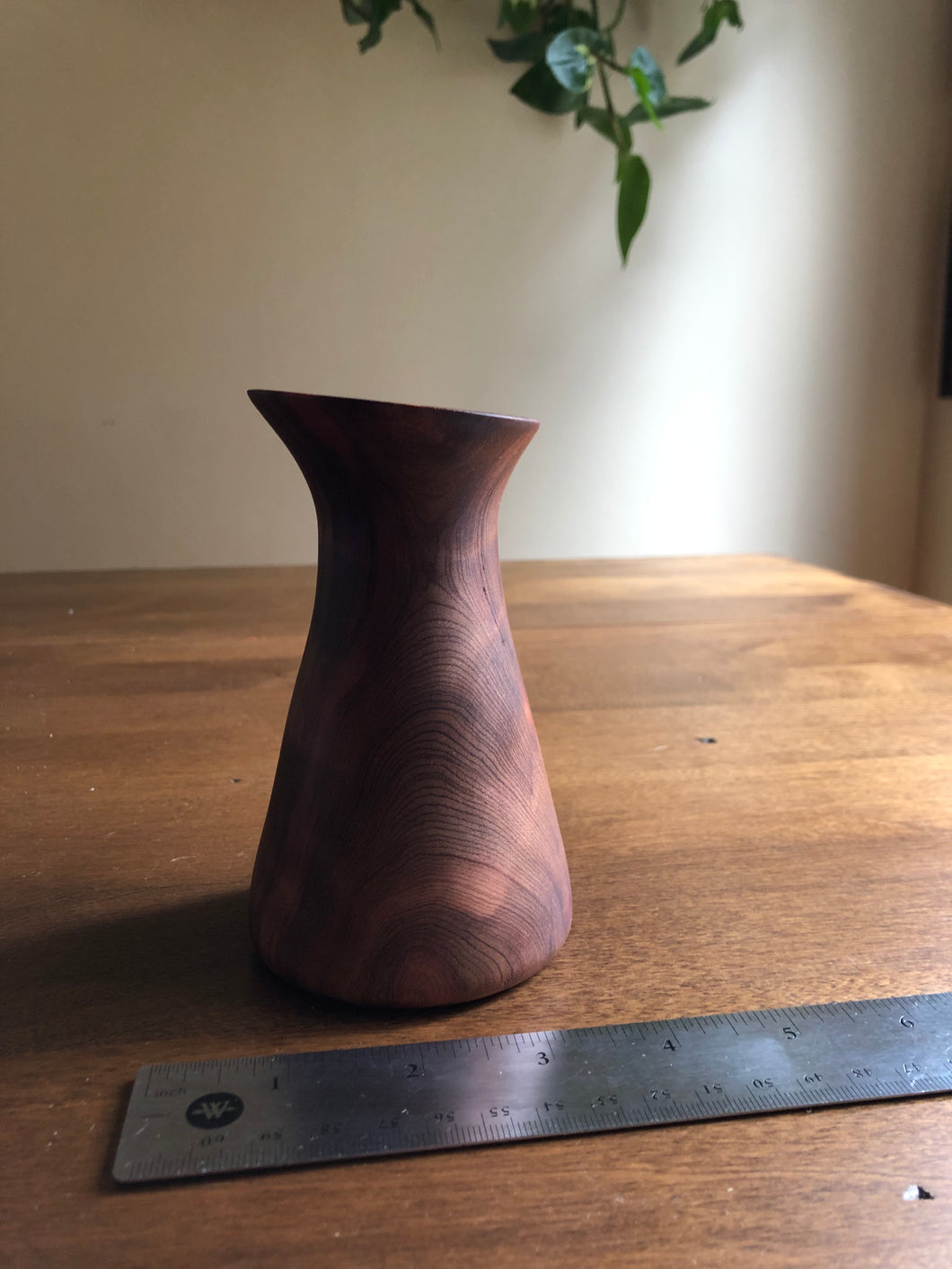 REDWOOD VASE FROM SUE COOK