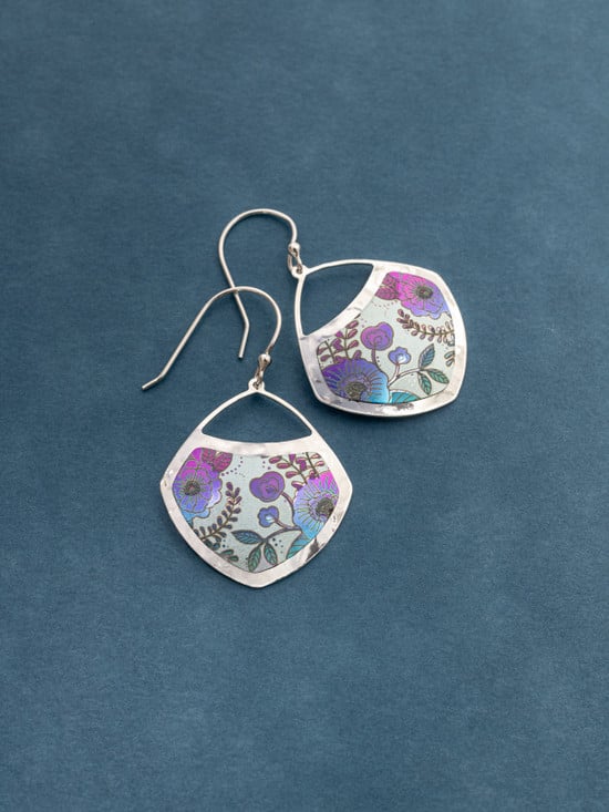 BRIGHT BLOSSOM EARRINGS FROM HOLLY YASHI