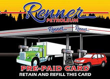 Load image into Gallery viewer, RENNER PRE-PAID $100 GAS CARD #2
